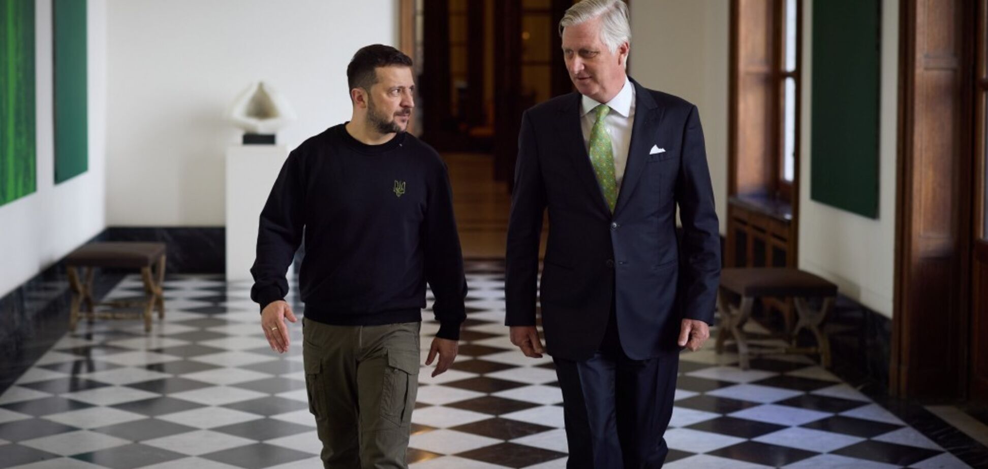 Зеленський зустрівся з королем Бельгії Філіпом: що обговорювали. Фото і відео