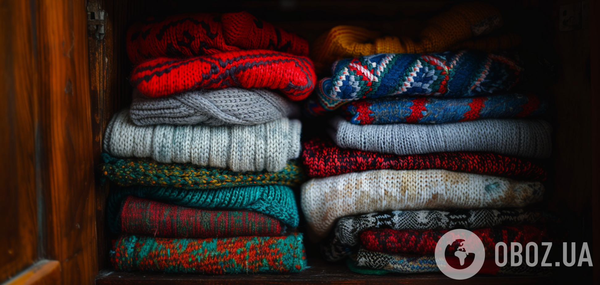 Вішати не можна: як треба зберігати светри у шафі