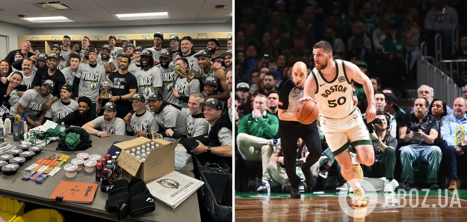 Впервые за 20 лет: украинский баскетболист вышел в финал НБА