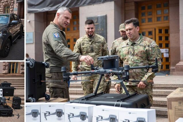 Кличко передав воїнам ЗСУ чергову партію допомоги від Києва