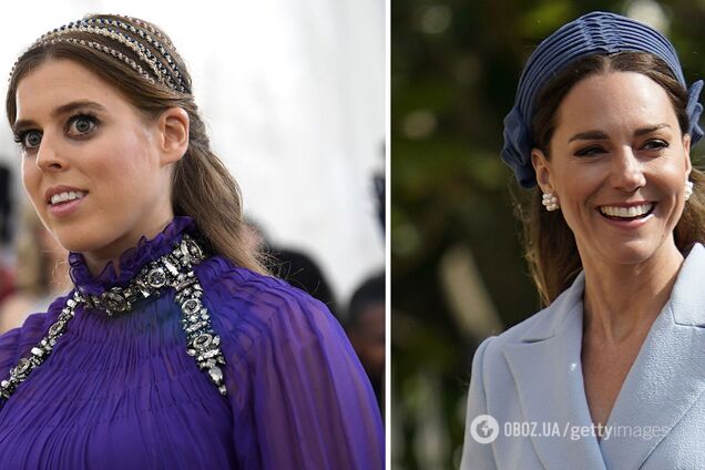 Принцеса Беатріс започаткувала модний тренд на Met Gala: після неї цю річ вдягали Кейт Міддлтон та інші королівські особи. Фото