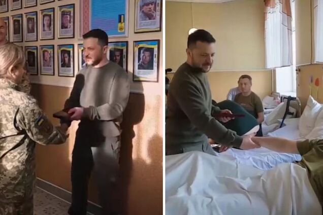 Зеленский в Хмельницком заслушал доклады по ПВО и вручил награды защитникам Украины. Фото и видео