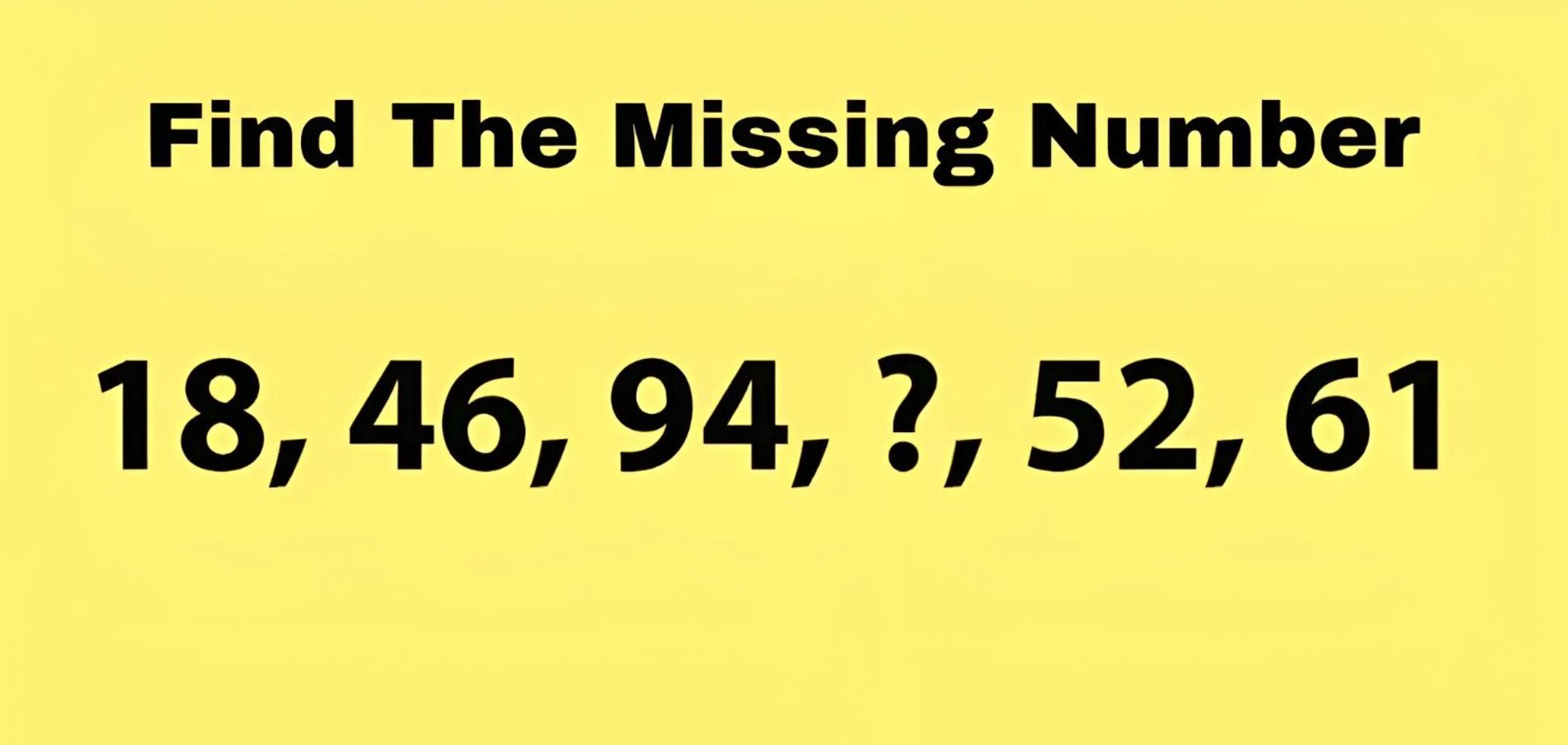 Якої цифри не вистачає? Хитра головоломка