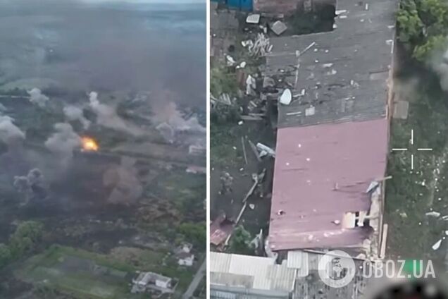 Оккупанты хотят взять Волчанск под свой контроль, но встречают мощный отпор: новое видео ударов по врагу