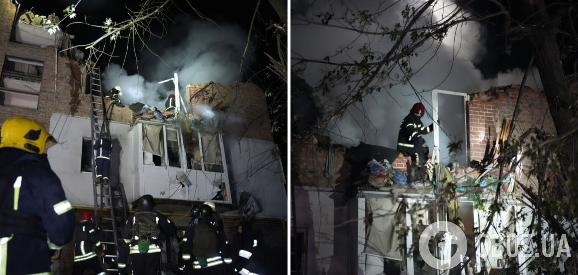 Россияне обстреляли жилой район Харькова: попали в многоэтажку, есть повреждения и погибшие