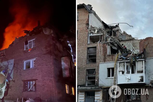 Ракетна атака противника по Харкову