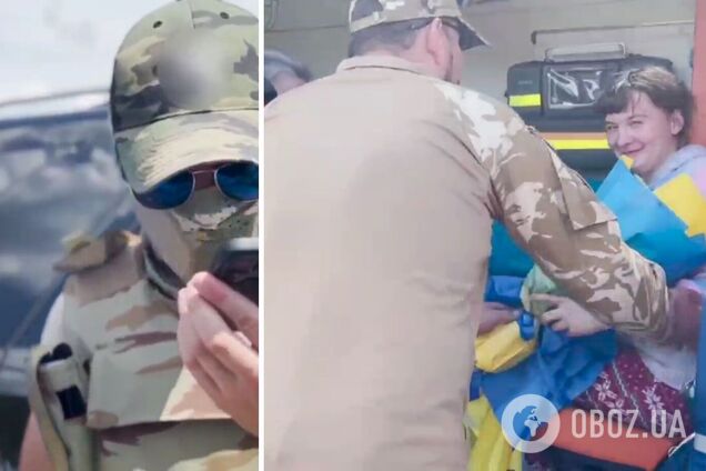 Объятия, слезы и радость: СБУ показала эксклюзивное видео возвращения в Украину освобожденных из плена военных и гражданских