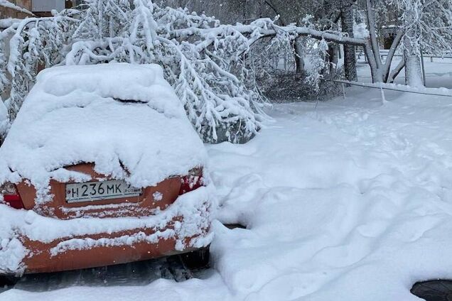 Россиян после наводнения засыпало снегом в мае: начались блекауты и ЧП на дорогах