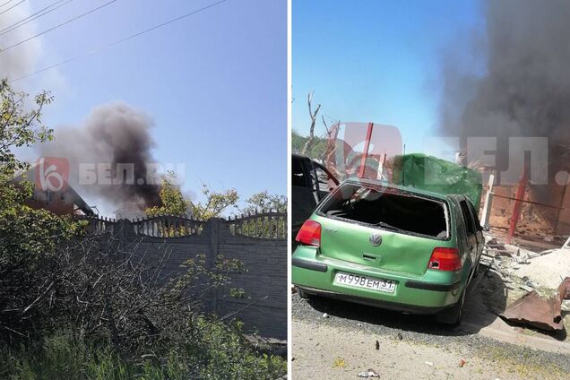 У Бєлгороді бомба, яку запустили по Україні, впала на житловий будинок: є постраждалі. Фото
