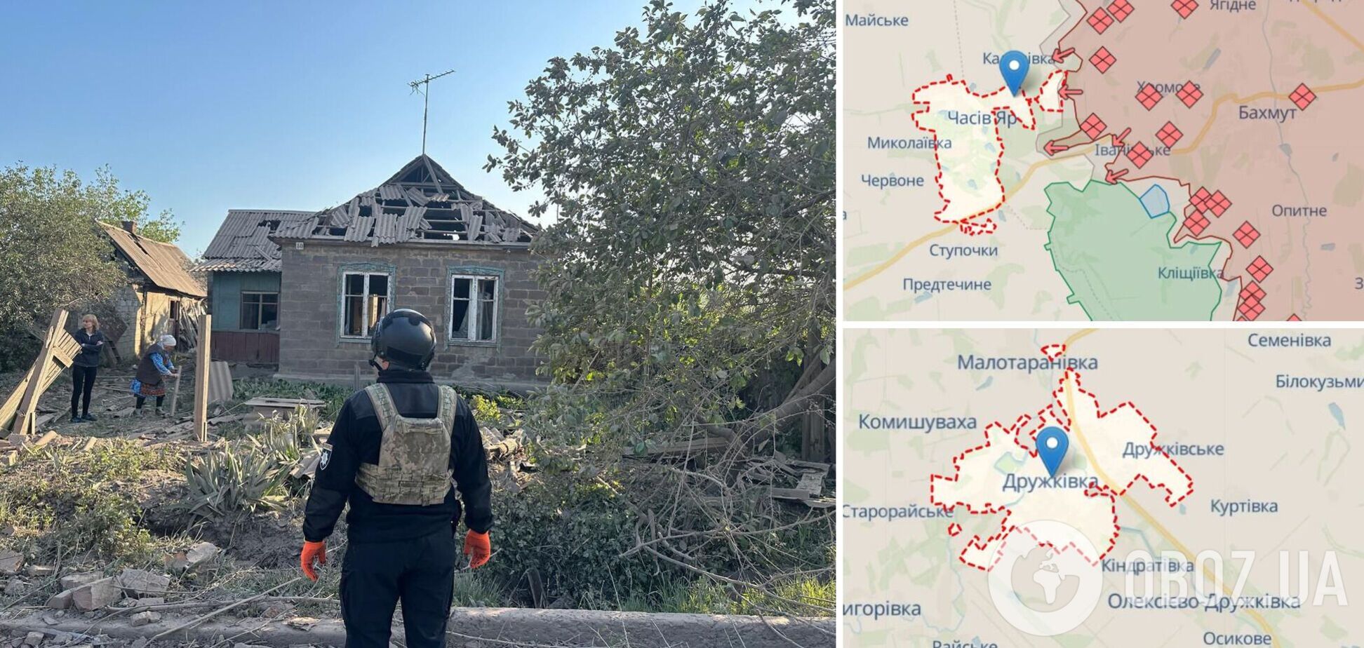 Армія Росії вдарила по Дружківці та Часовому Яру: є жертва й поранені. Фото