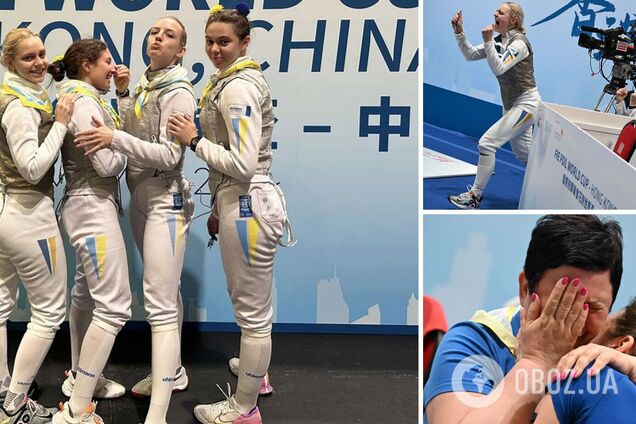 Украина впервые в истории завоевала медаль на Кубке мира по фехтованию