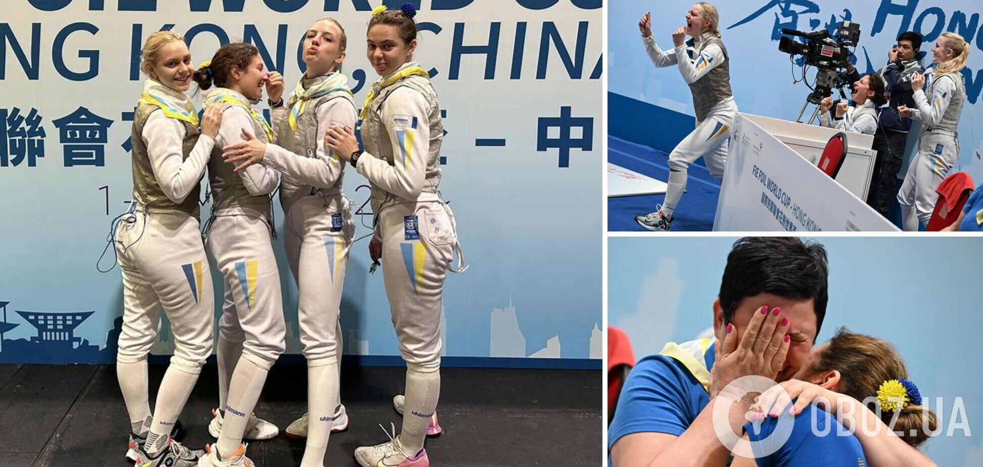 Украина впервые в истории завоевала медаль на Кубке мира по фехтованию