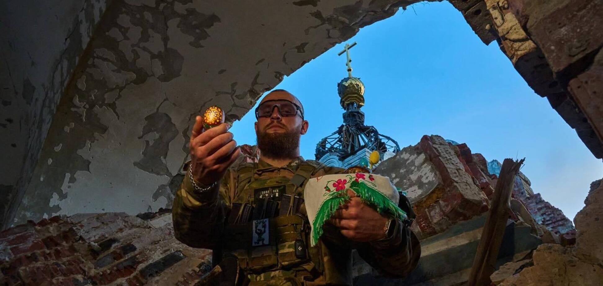 Поздравление с Пасхой от военнослужащих ВСУ