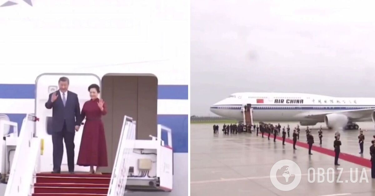 Лідер Китаю Сі Цзіньпін прибув із держвізитом до Франції. Відео