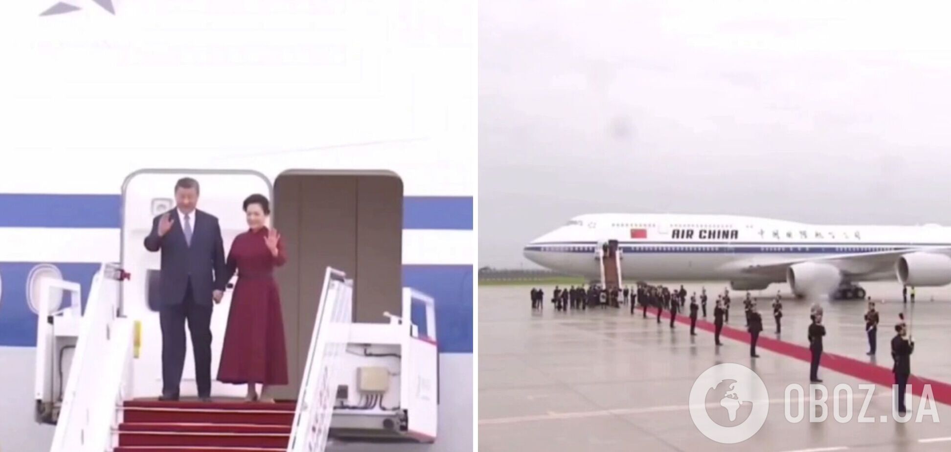 Лидер Китая Си Цзиньпин прибыл с госвизитом во Францию. Видео