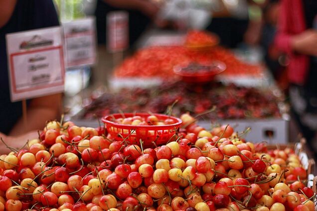 Сезон черешень в Україні розпочався на три тижні раніше, ніж зазвичай