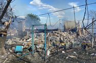 'Здригнулося все навколо': окупанти одним ударом знищили цілу вулицю в селі на Харківщині. Фото