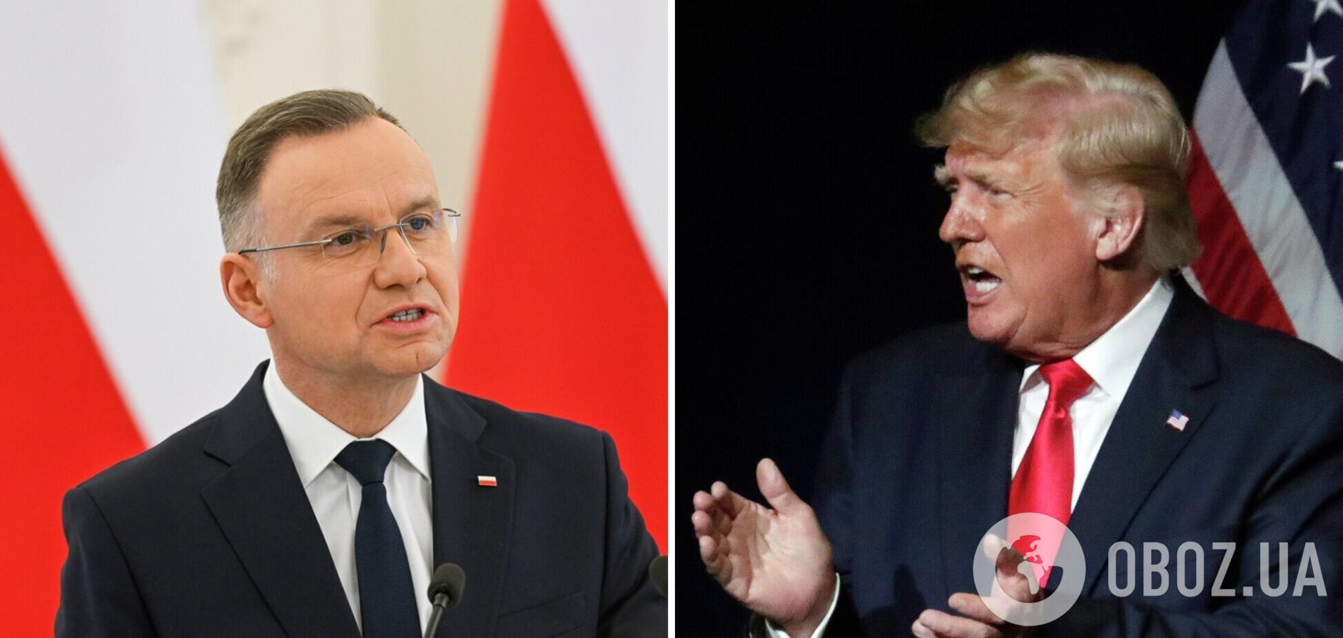 Анджей Дуда та Дональд Трамп