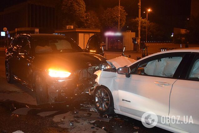 ДТП произошло на улице Большой Васильковской