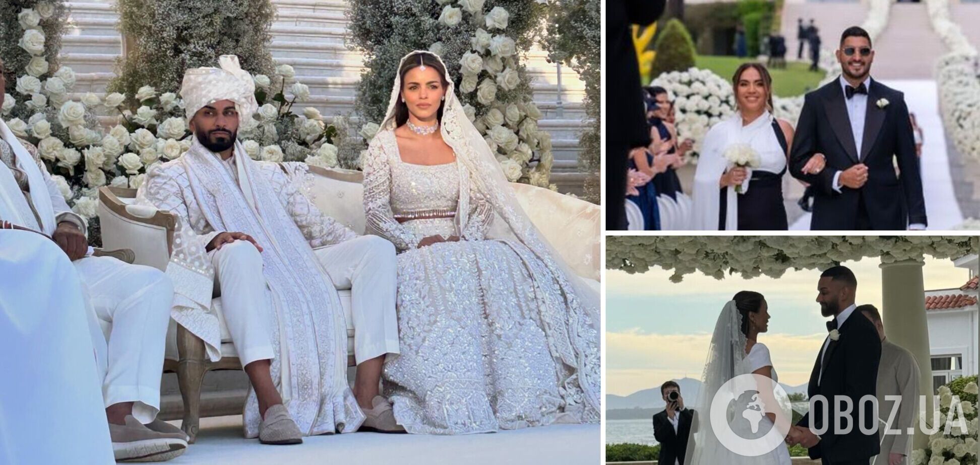 Мільярдер Умар Камані і модель Ната Адель відгуляли 'весілля року' за $25 млн: зіркових гостей розважали Мерайя Кері та Андреа Бочеллі. Фото
