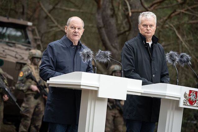 Шольц заявил, что Германия готова оперативно направить 35 тыс. военных для поддержки союзников