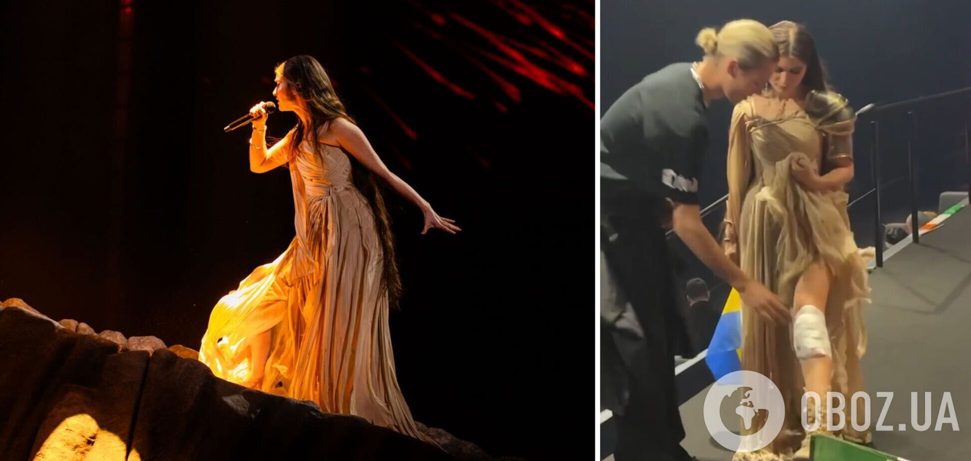 Jerry Heil отримала травму під час виступу на сцені Євробачення 2024: напередодні впала alyona alyona. Фото і відео
