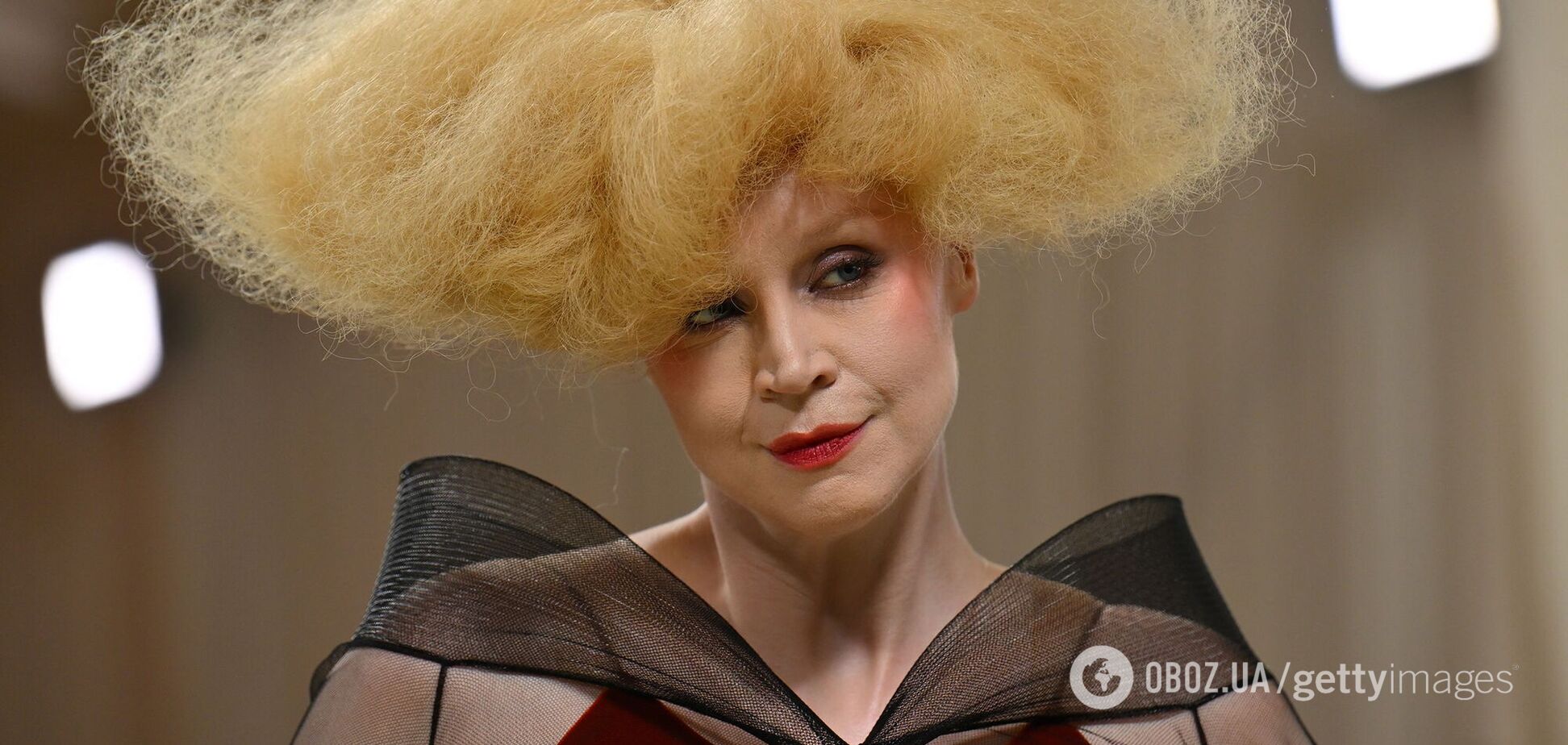 Схожа на гніздо лелеки. Який вигляд мала одна з найдивніших зачісок на Met Gala 2024