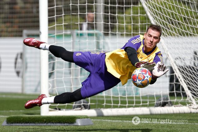 У 'Реалі' ухвалили остаточне рішення щодо долі голкіпера збірної України