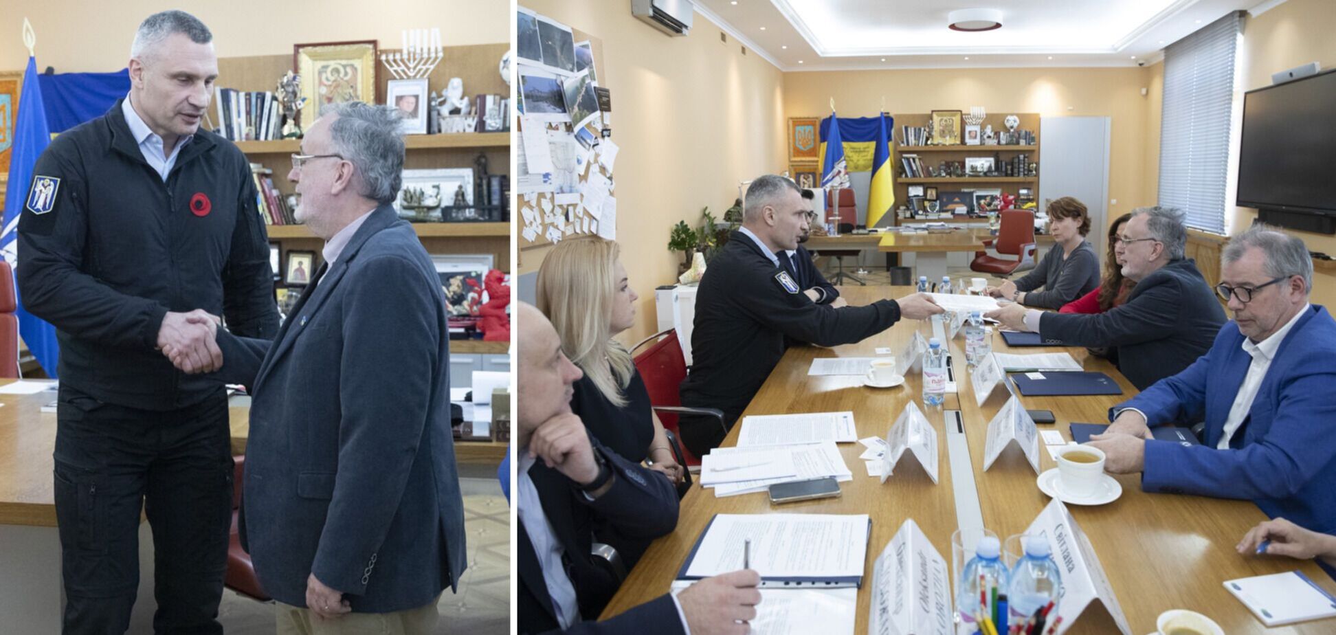 Обсудили важность развития местного самоуправления: Кличко встретился с президентом Конгресса местных и региональных властей СЕ Коолсом