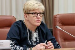'Ми святкуватимемо перемогу разом': прем'єрка Литви виступила українською в Києві на святкуванні Дня Незалежності