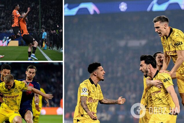 Полуфинал Лиги чемпионов ПСЖ – 'Боруссия' принес худший для Украины результат