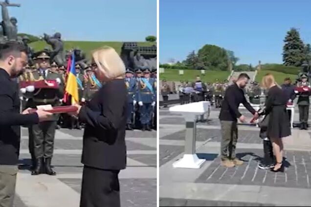 Зеленский вручил государственные награды в День памяти и победы над нацизмом во Второй мировой. Видео