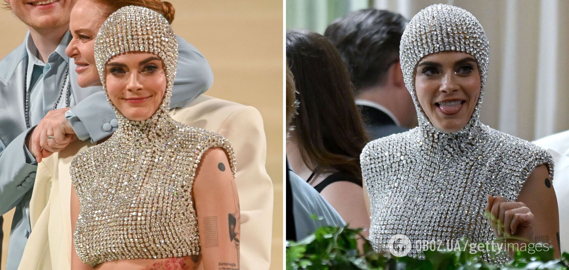Була під наркотиками? Чому поява Кари Делевінь на Met Gala 2024 збентежила фанатів