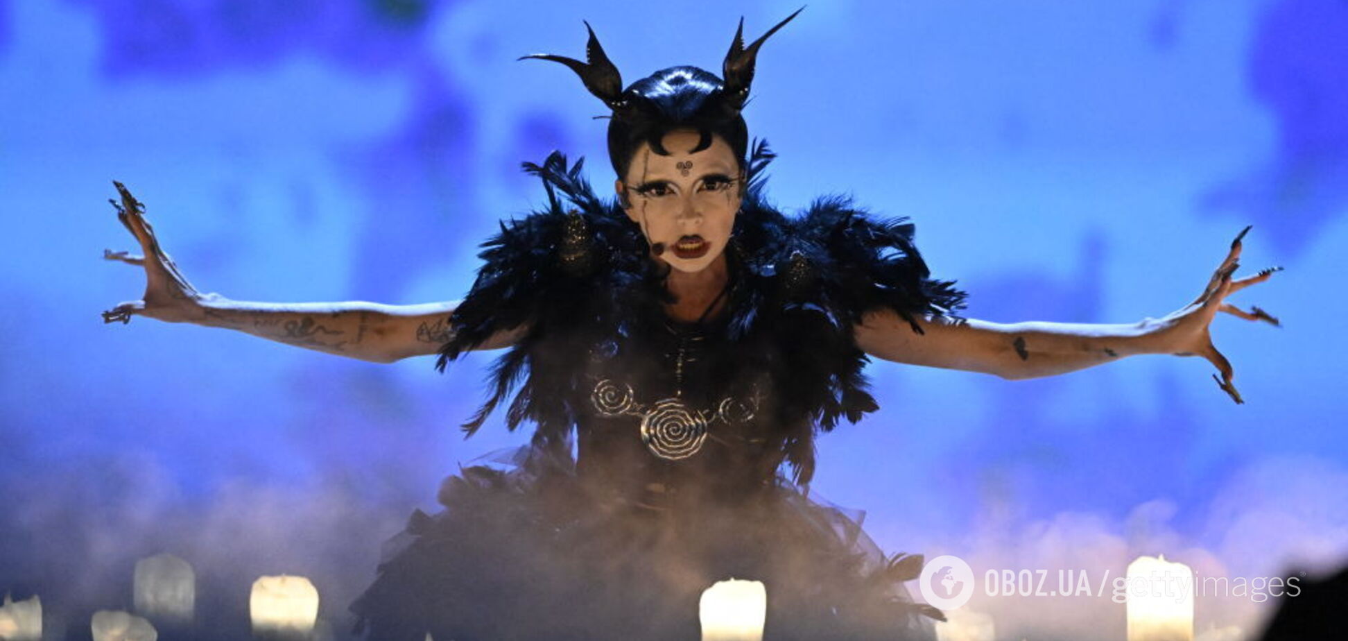 Участнику Евровидения 2024 от Ирландии Bambie Thug пришлось сменить костюм из-за 'нарушения правил'