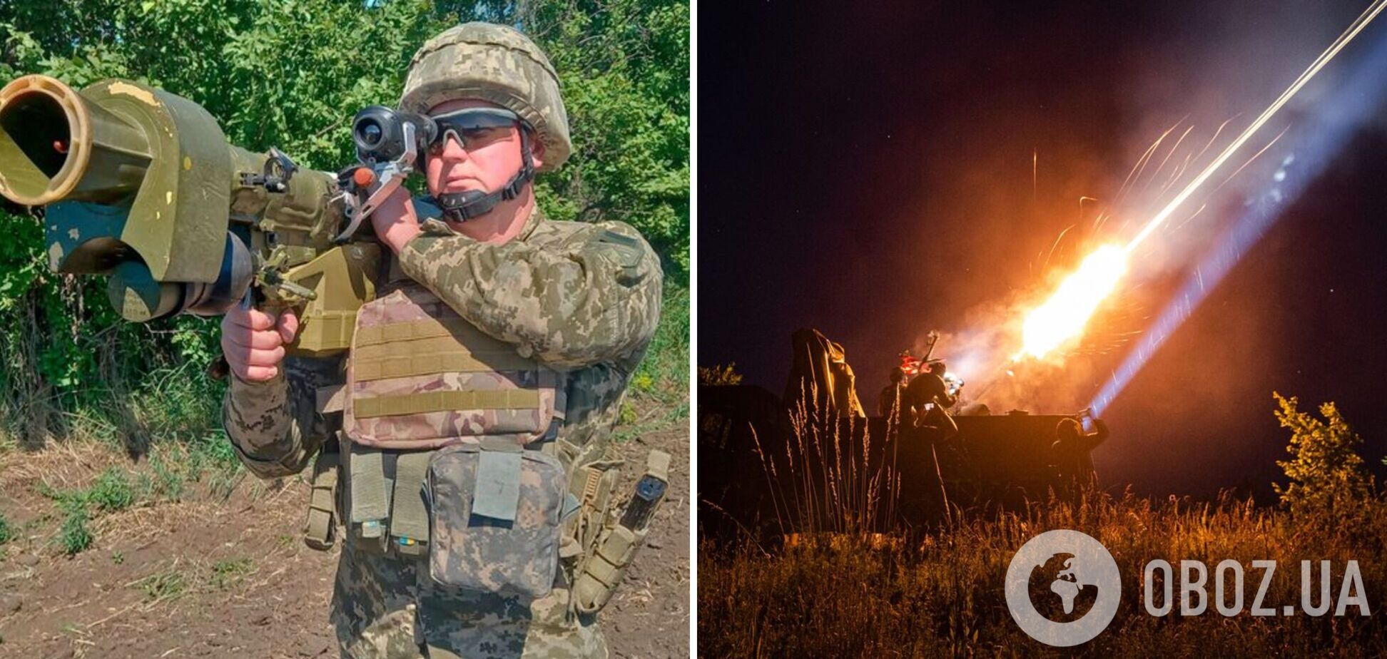 Воїн збив КР окупантів, застосувавши ПЗРК Ігла