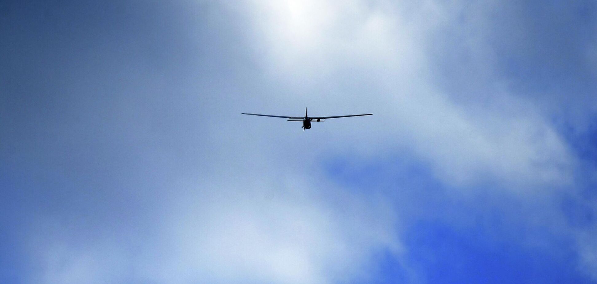 БПЛА в небе