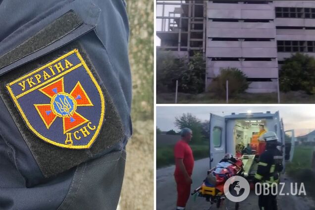 Рятувальники спустили дитину на перший поверх та передали лікарям