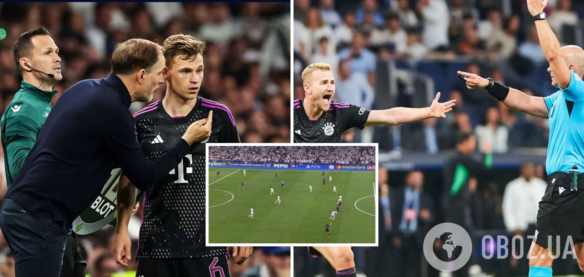 'Катастрофа. Протирічить правилам!' Тренер 'Баварії' розлютився через суддівський скандал у матчі з 'Реалом'
