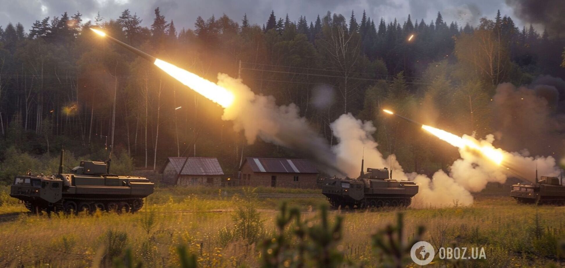 Российский обстрел