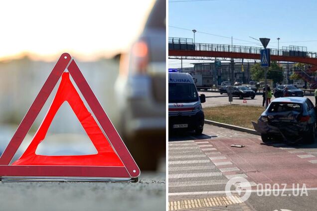 ДТП произошло на проспекте Степана Бандеры