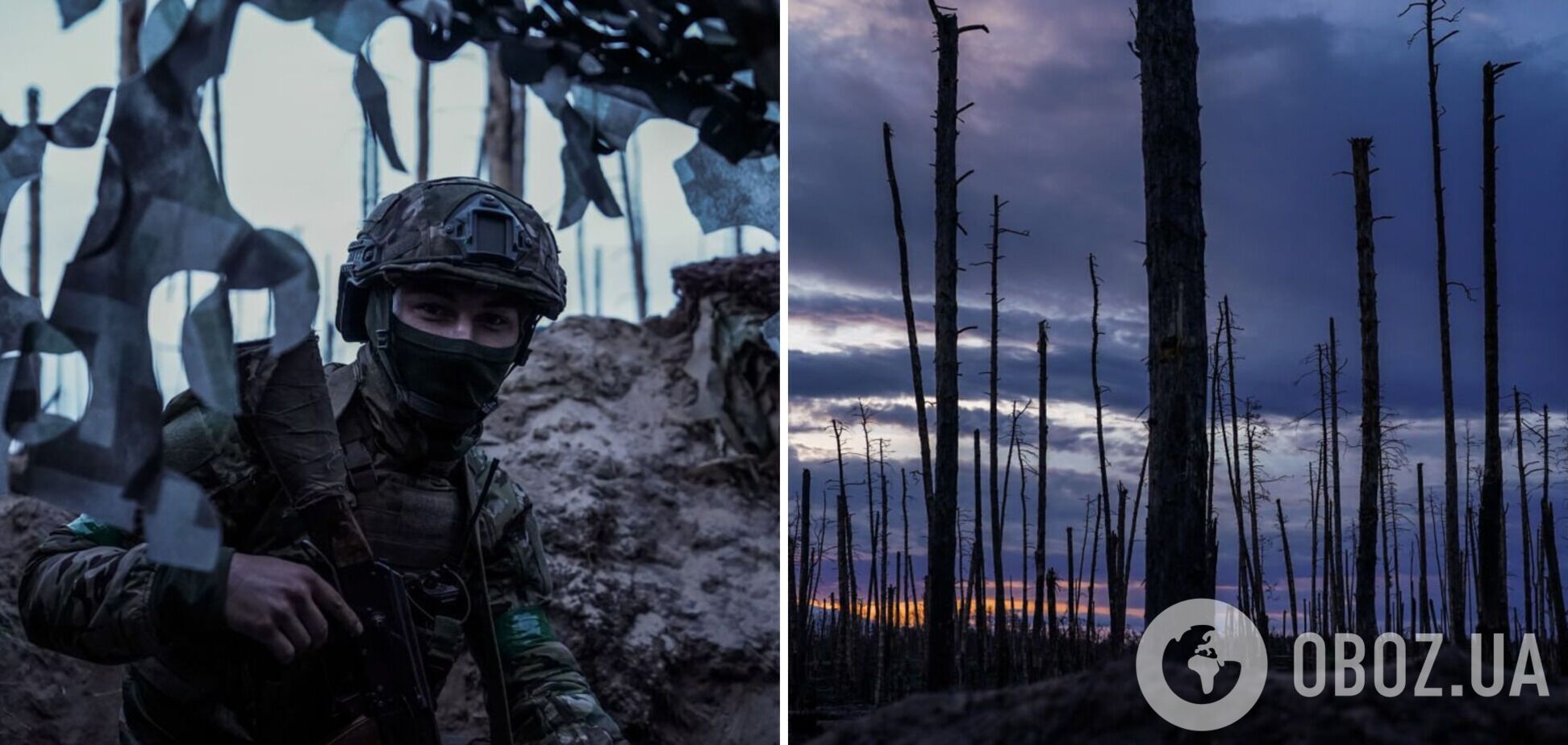 Ліс, який змінюється щодня: воїни 'Азову' показали, на що росіяни перетворили Серебрянське лісництво. Фото