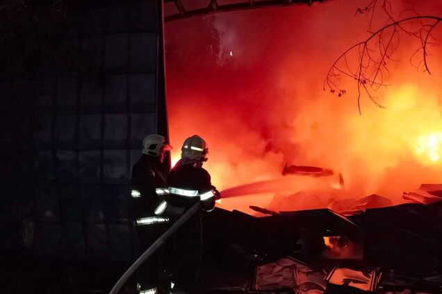 Падіння уламків дрону на Вінниччині: у ДСНС показали фото з наслідками