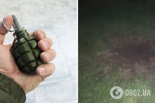 У Києві чоловік кинув гранату в бік багатоповерхівки: є постраждала. Фото