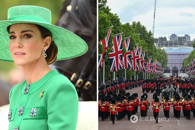 Кейт Миддлтон не появилась на репетиции парада Trooping the Colour, однако подданные нашли решение проблемы