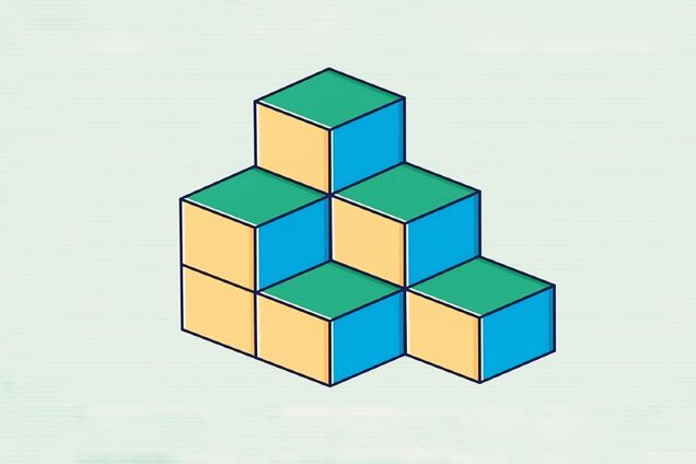 Скільки кубиків на картинці: найрозумніші назвуть точну кількість за 9 секунд