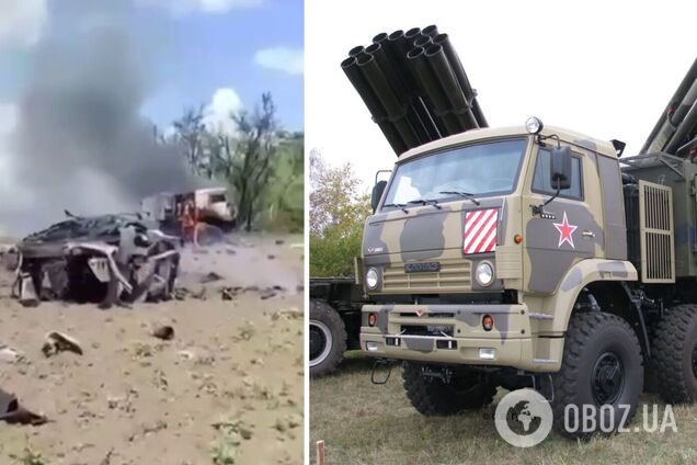 Знищення військової техніки РФ