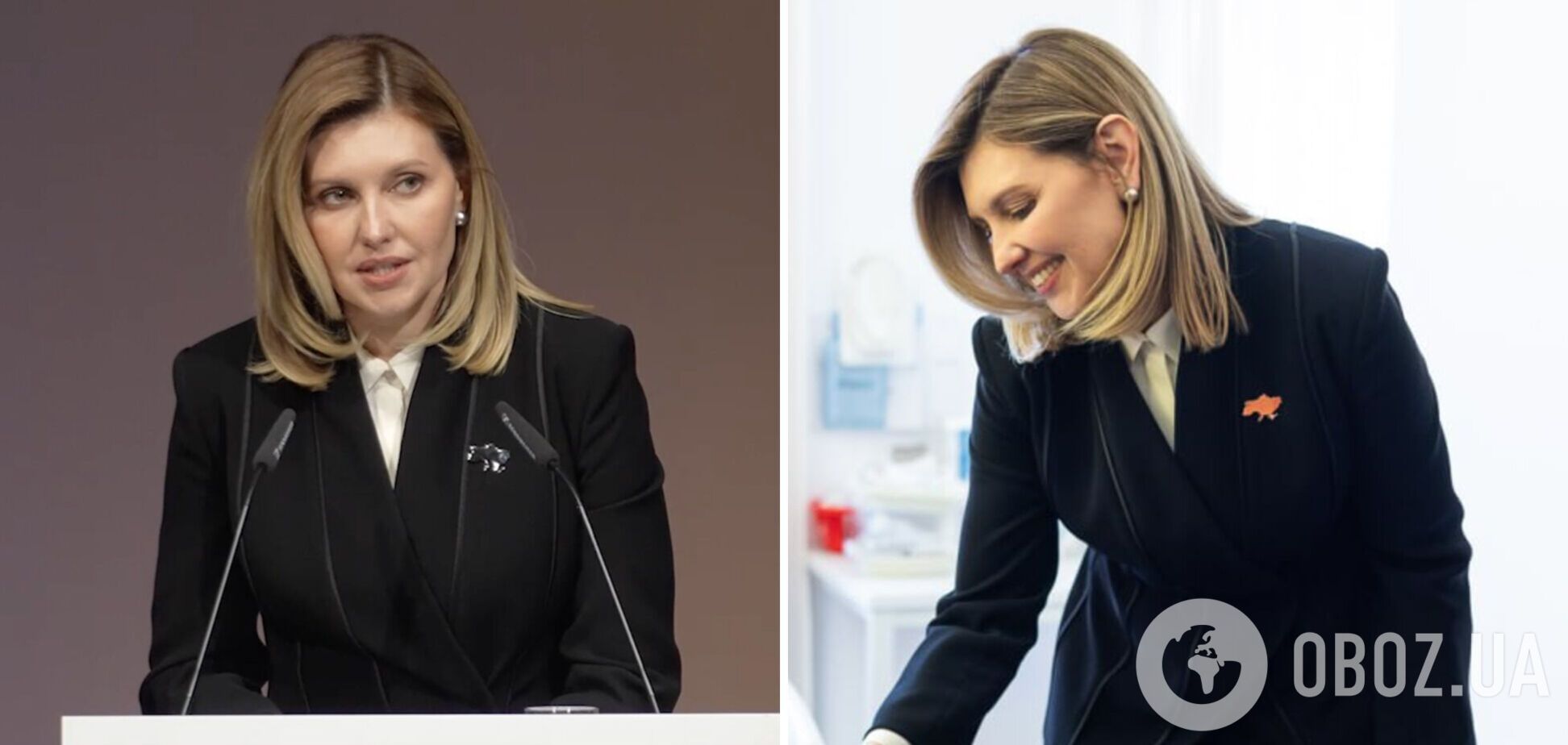 Мапа України. Зеленська одягла промовисту брошку для зустрічей у Берліні