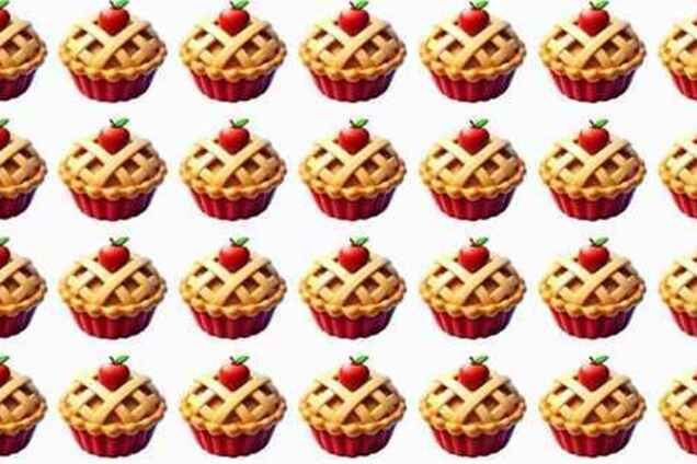 Знайдіть дивний пиріг на оптичній ілюзії: найуважнішим треба лише 4 секунди
