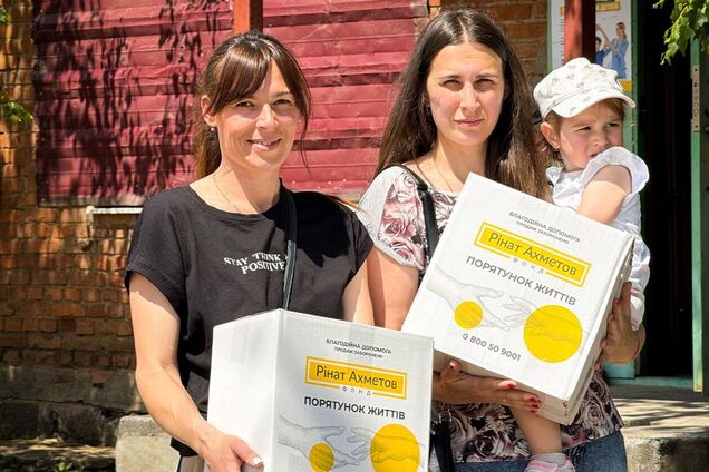 С 2014 года Фонд передал для жителей Украины 13 млн продуктовых наборов
