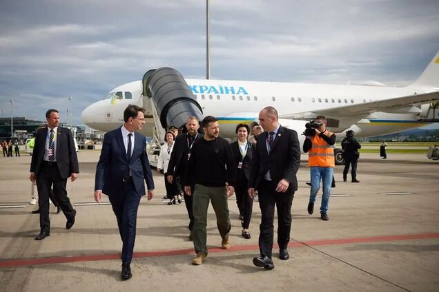 'Маємо докласти всіх зусиль, щоб покласти край війні': Зеленський прибув до Швейцарії на Саміт миру
